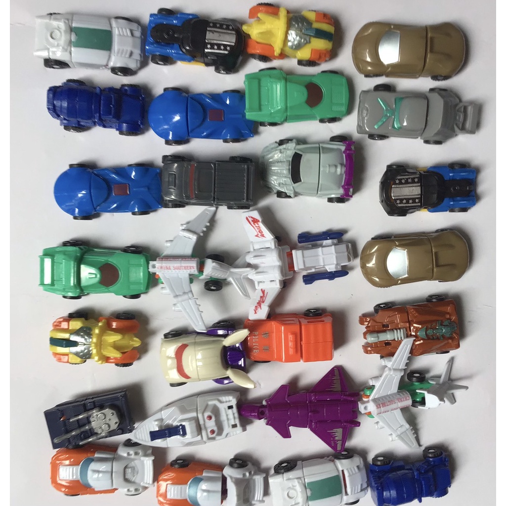 Combo 10 xe lắp ráp robot, Đồ chơi sáng tạo cho bé