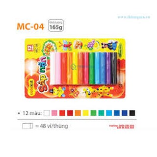 sáp nặn Thiên Long MC-04 12 màu