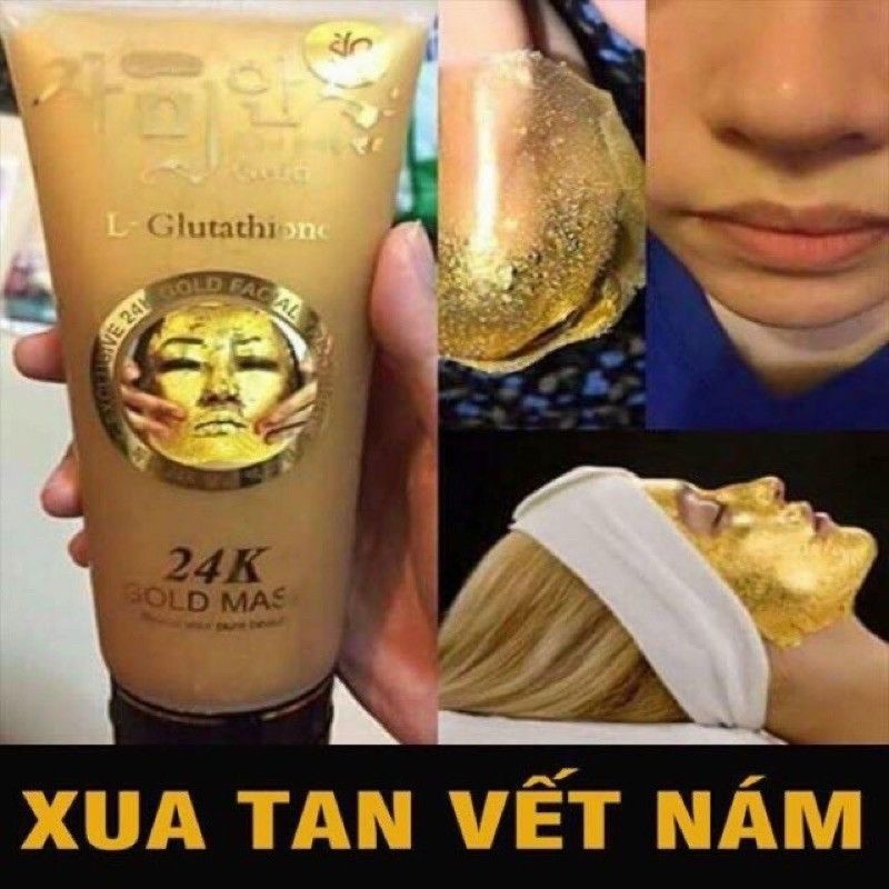 Mặt nạ Vàng 24k Gold mask L-Glutathione Hàn Quốc
