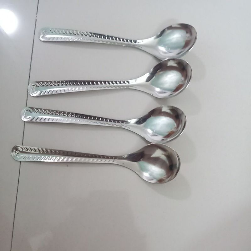 Muỗng ăn súp thép mỏng nhẹ giá rẻ