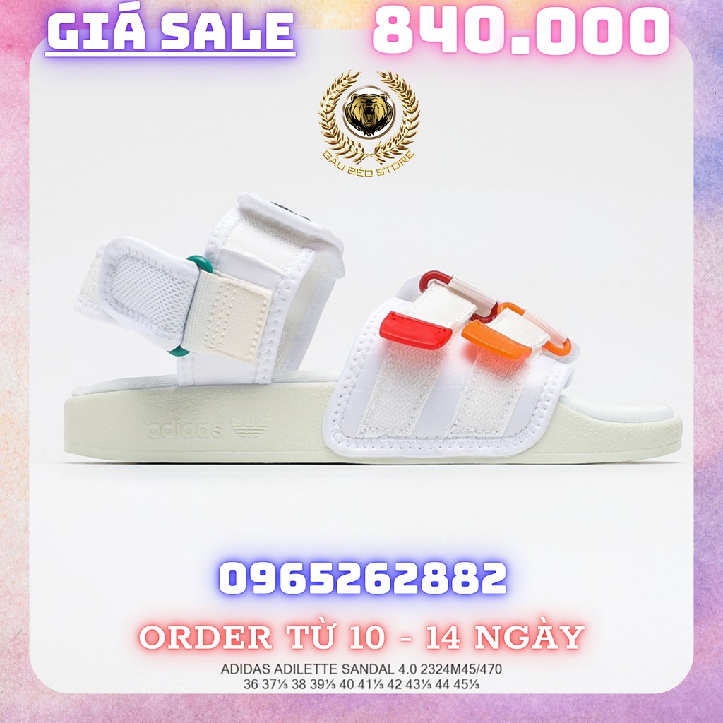 Order 1-2 Tuần + Freeship Giày Outlet Store Sneaker _Adidas Adilette Sandal 4.0 MSP: 2324M45 gaubeaostore.shop