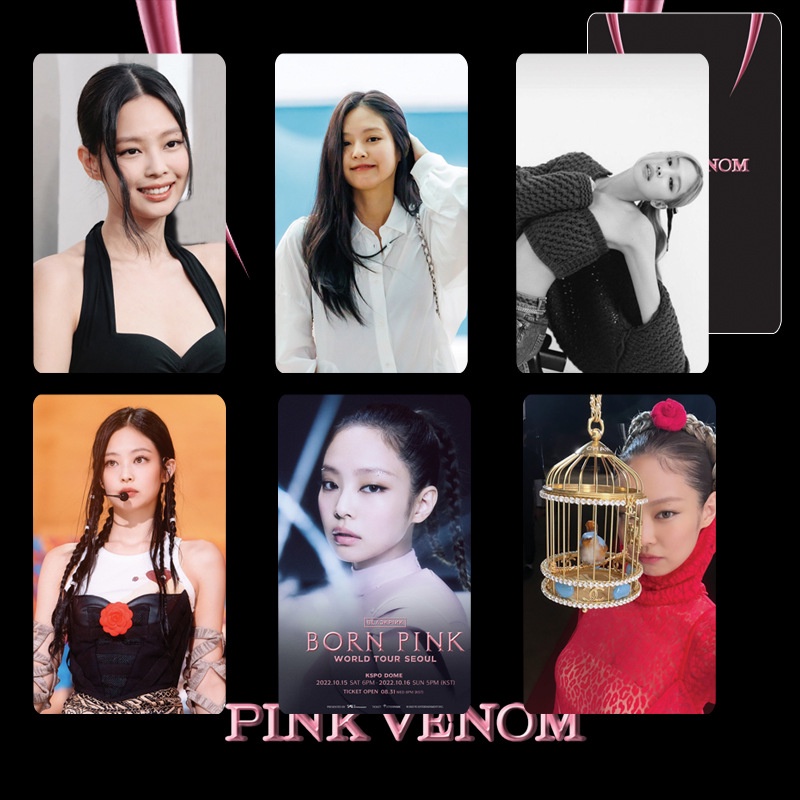 Bộ Sưu Tập Thẻ Hình Nhóm Nhạc Kpop Blackpink