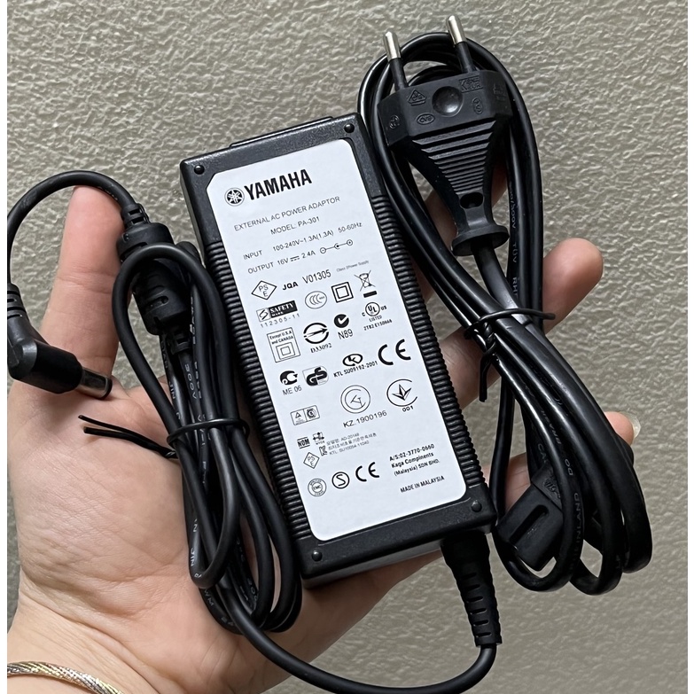Cục nguồn cho đàn Yamaha PSR-S970 16V 2.4A chính hãng Yamaha