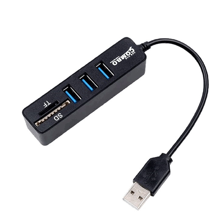 Bộ chia USB 1 ra 3 - 4 - 7 - 10 cổng USB 2.0 3.0 Kèm khe cắm thẻ nhớ TF/ SD Hub chia USB Orico bảo hành 06 tháng ARIGATO