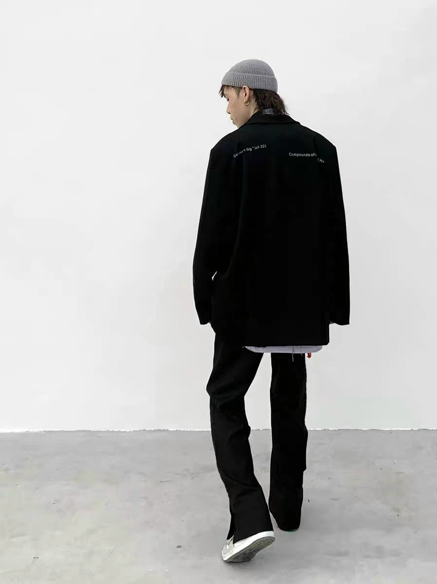 Áo blazer bigsize form rộng dáng dài cổ vest