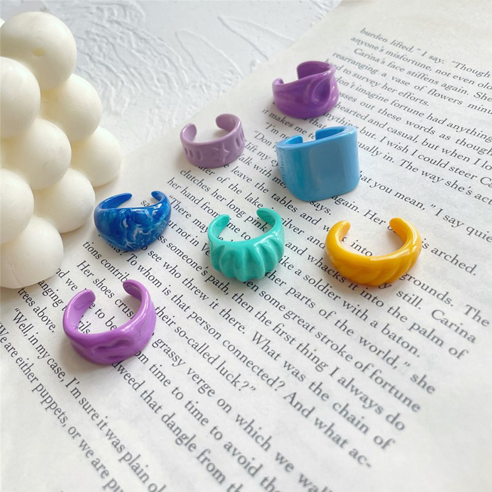 Nhẫn Đeo Tay Kim Loại Đính Đá Đáng Yêu Cho Nữ