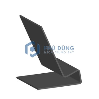 [COMBO 10 Kệ] Mica ĐEN Trưng Bày Điện Thoại (Ngang 10cm)