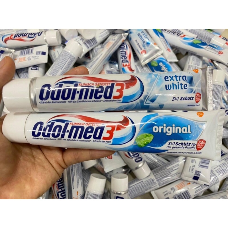 KEM ĐÁNH RĂNG ODOL-MED3 -75ml -hàng đức🇩🇪
