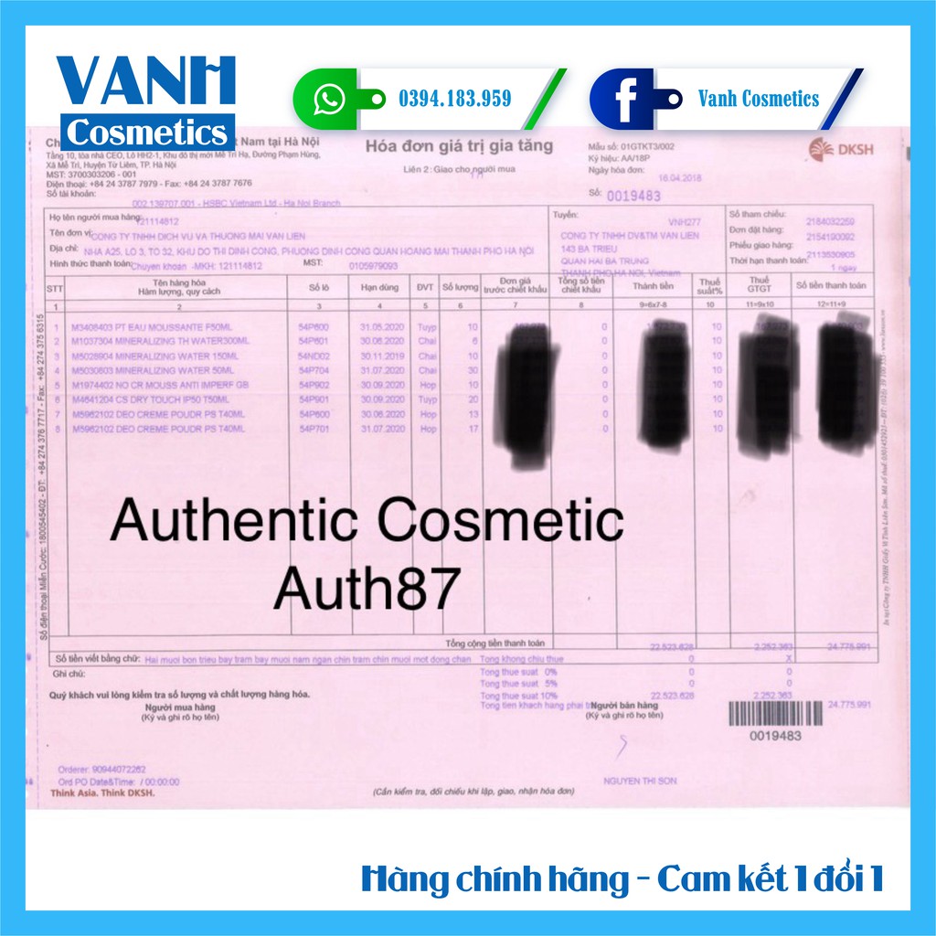Nước tẩy trang La Roche Possay - Vanh Cosmetics