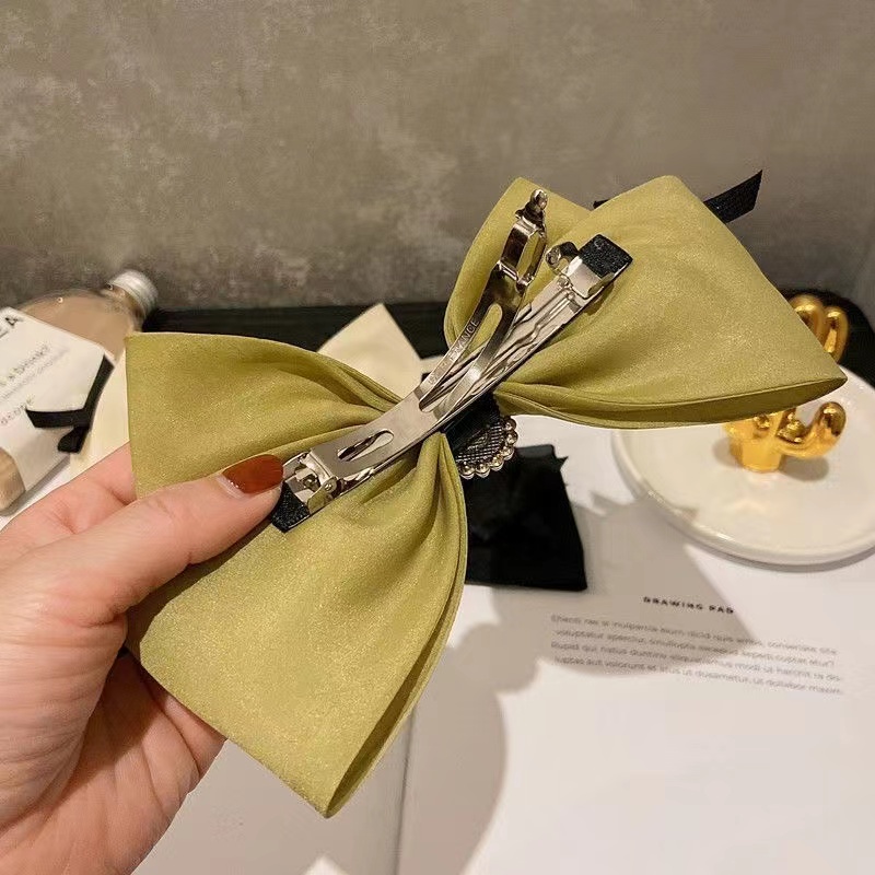 Kẹp tóc nữ nơ hợp kim phong cách hàn quốc đẹp