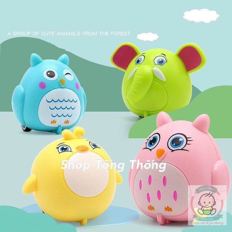 Đồ chơi thú cưng chạy đà hình dáng dễ thương đáng yêu nhanh nhẹn cho bé trai bé gái