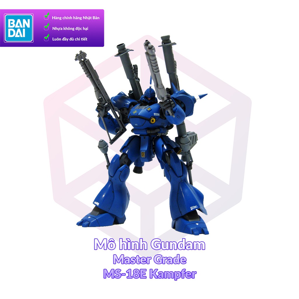 Mô Hình Gundam Bandai MG MS-18E Kampfer 1/100 MS Gundam 0080 [GDB] [BMG]