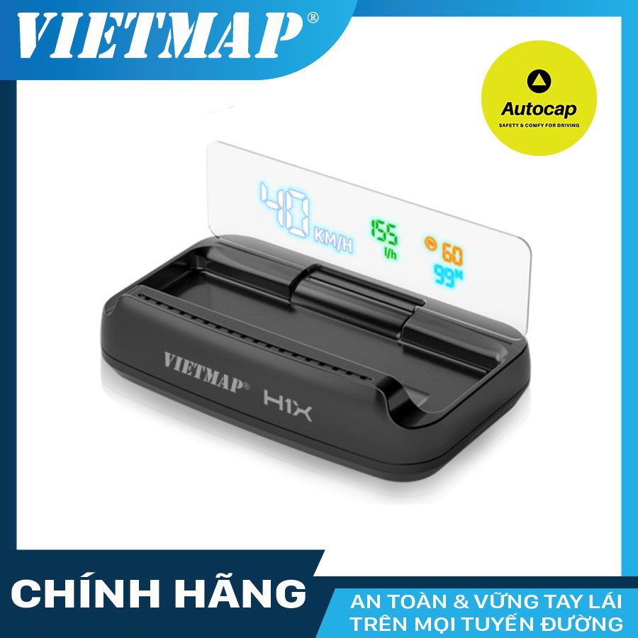 VIETMAP HUD H1X - Màn Hình Hiển Thị Thông Tin Xe Hơi