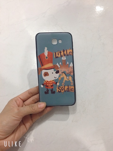 Ốp lưng J7Prime, J7 Prime chú Dog đội mũ