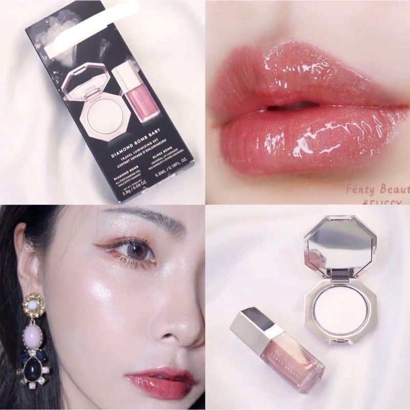 SET FEN.TY BẮT SÁNG + SON BÓNG BAO XINH LUNG LINH | BigBuy360 - bigbuy360.vn