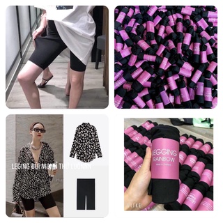 Quần legging Nữ, lửng ngắn nữ siêu tôn dáng, quần legging lửng đùi thể thao