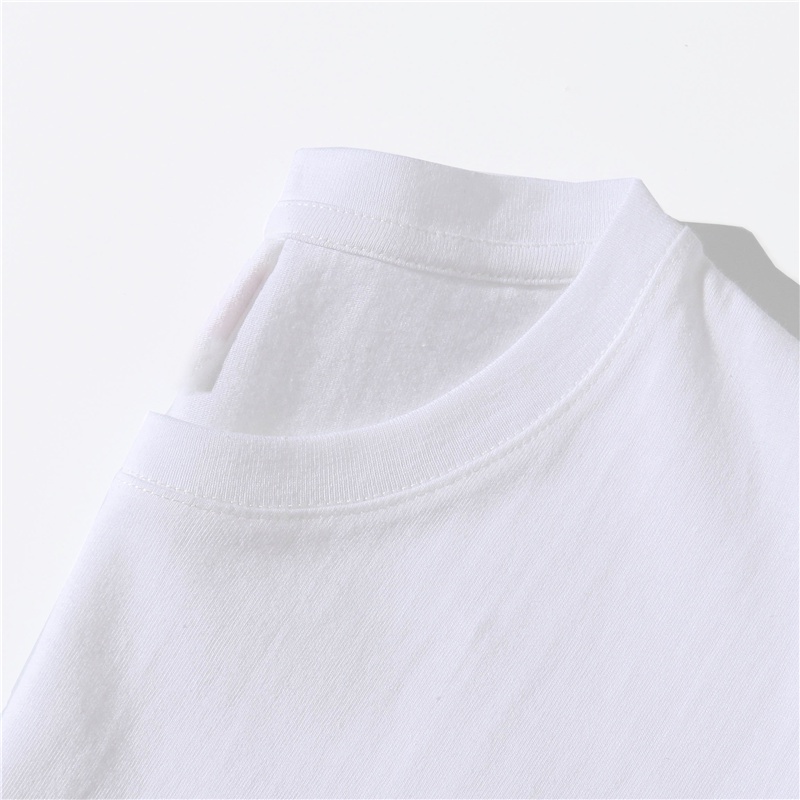 NRVP Áo thun cotton tay ngắn cổ tròn thời trang mùa hè phong cách Hàn Quốc
