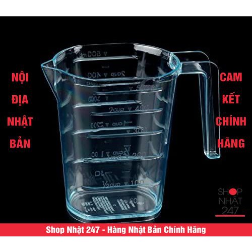 Ca đong chia vạch 500ml - Nội địa Nhật Bản