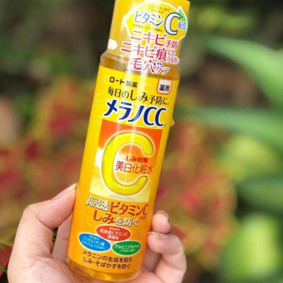 Nước hoa hồng Melano CC Rohto dưỡng trắng ngừa thâm 170ml Toner Melano CC Rohto | BigBuy360 - bigbuy360.vn