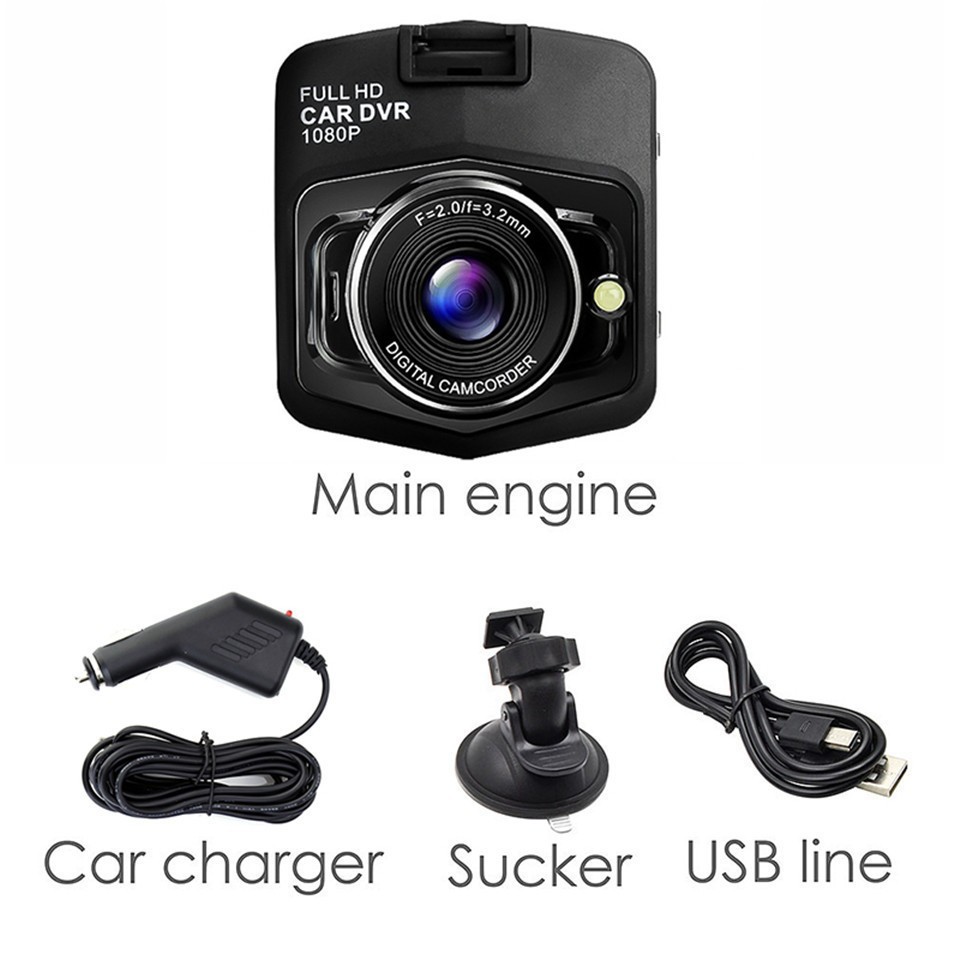 Máy quay hành trình mini cho xe ô tô với độ phân giải Full HD 1080P | BigBuy360 - bigbuy360.vn