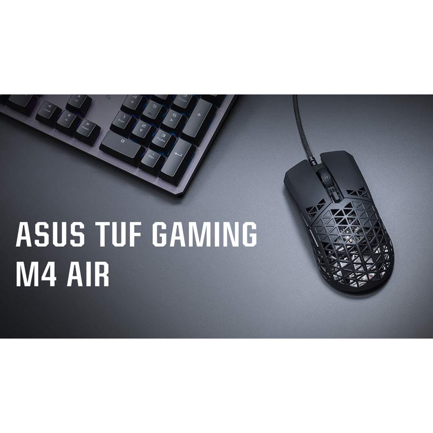 Chuột Gaming ASUS TUF M4 Air - Chuột chơi Game siêu nhẹ 16000 DPI - Hàng chính hãng