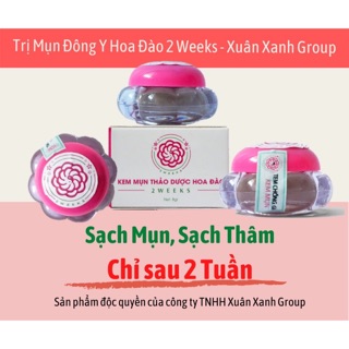 Kem mụn hoa đào- xuân xanh group