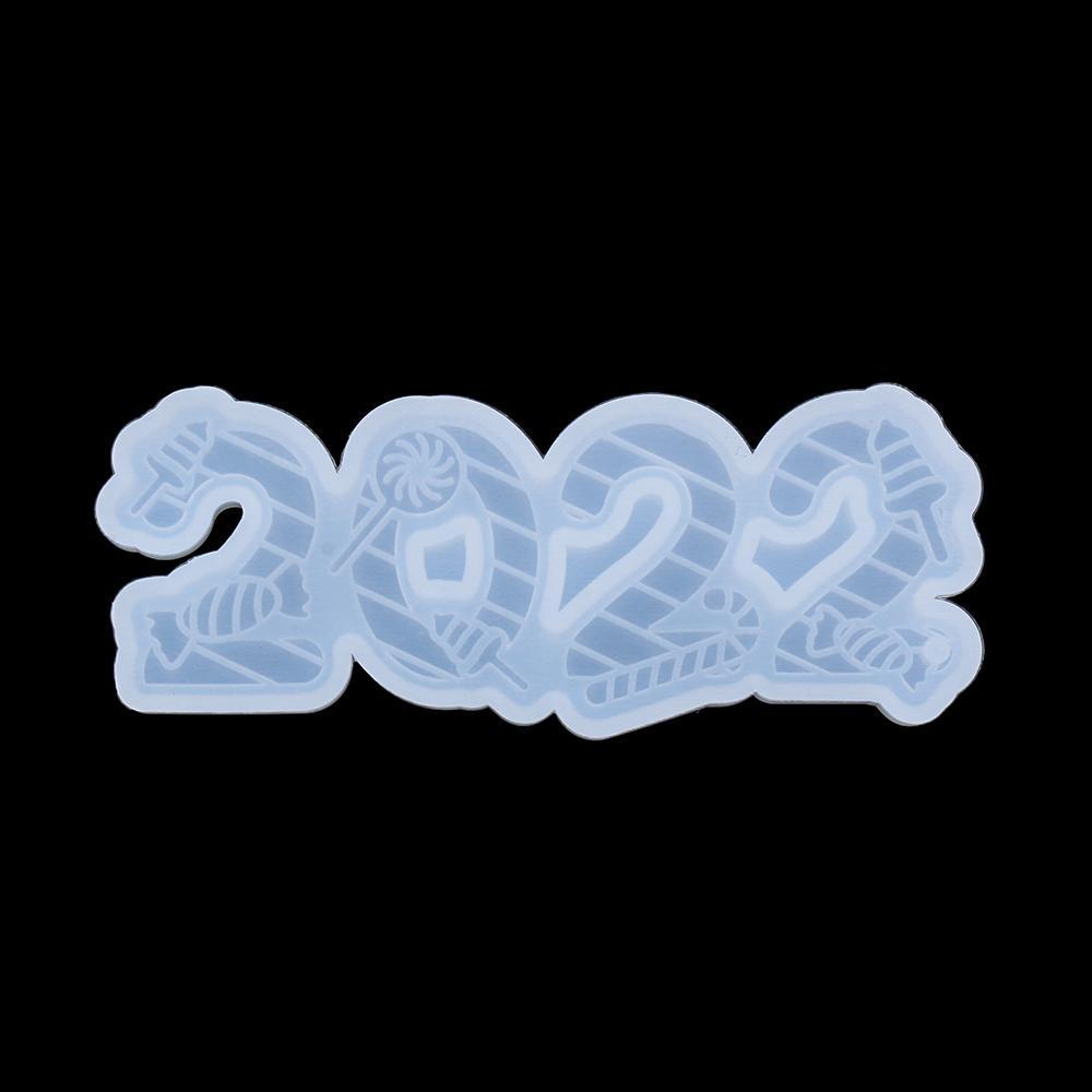 Khuôn Làm Móc Khóa Bằng Đất Sét Resin Hình Nhân Vật Gingerbread Man Hoa Tuyết Giáng Sinh