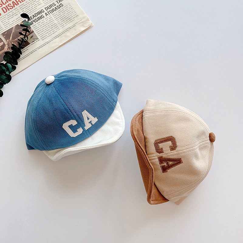 Mũ Lưỡi Trai Viền Mềm Mỏng Che Nắng Thiết Kế Dễ Thương Cho Bé