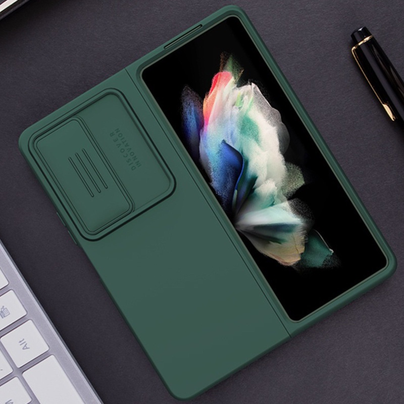 Ốp Điện Thoại NILLKIN Có Nắp Bảo Vệ Ống Kính Máy Ảnh Cho GalaxyZF