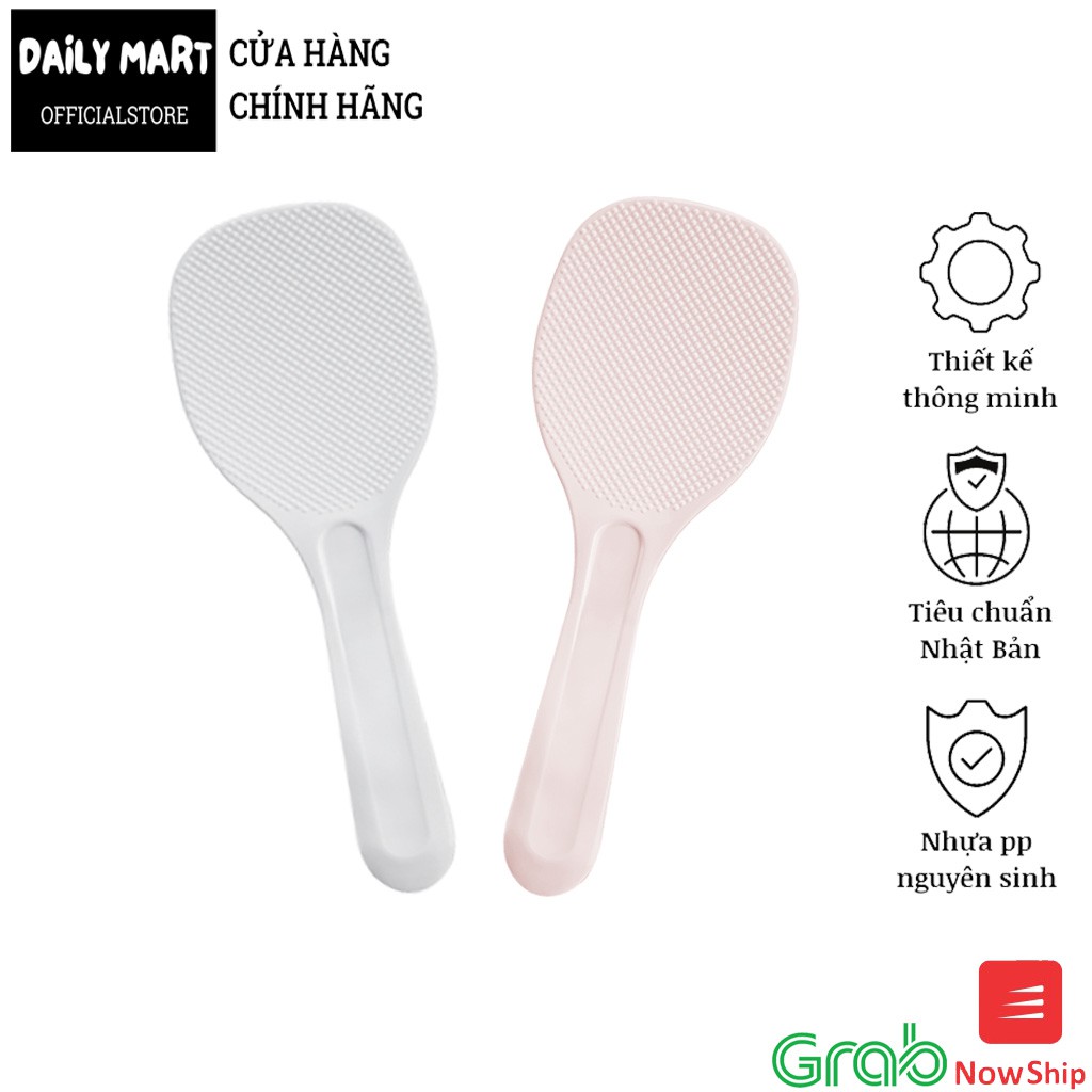 Muỗng Xới Cơm, Thìa Xới Cơm CHỐNG DÍNH Kháng Khuẩn Tiêu Chuẩn Nhật Bản SENDAI