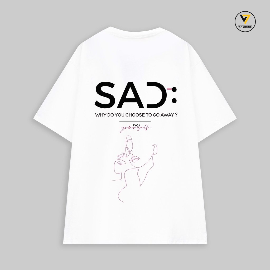 Áo thun FVCK BAD DAY TRẮNG Áo Phông Tay lỡ nam nữ, áo phông unisex from rộng Oversize - Linh Store-V71 | BigBuy360 - bigbuy360.vn