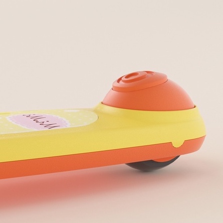 Xe trượt trẻ em có thể điều chỉnh độ cao Đèn âm nhạc đầy màu sắc Kick Scooter cho từ 1 đến 3 tuổi Autumn063