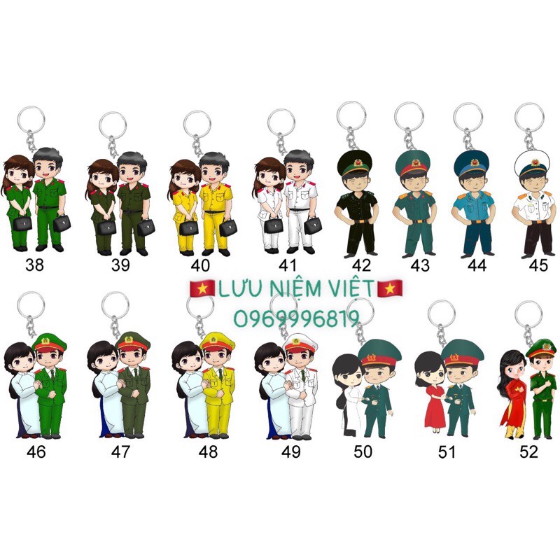 Móc khoá nhựa dẽo logo & ca