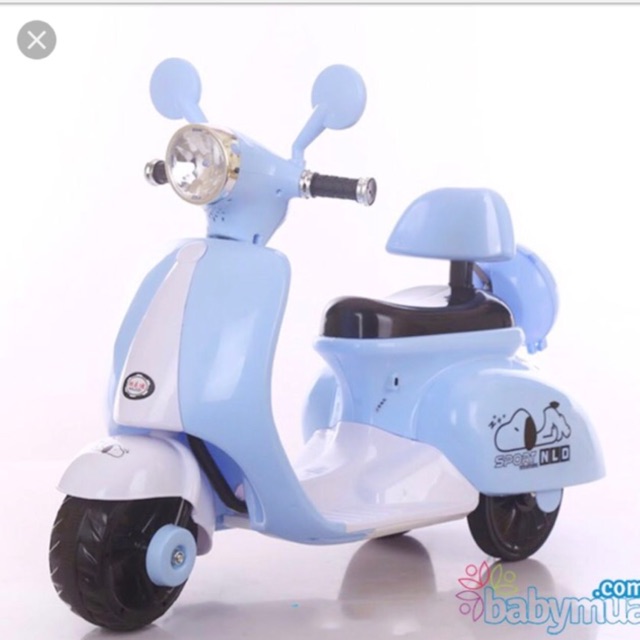 Xe vespa điện cho bé