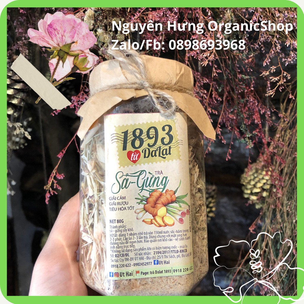 Trà Mix SẢ GỪNG 1893 - Tình yêu từ Đà Lạt