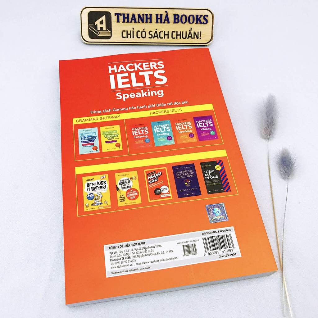 Sách - Hackers IELTS: Speaking - Thanh Hà Books