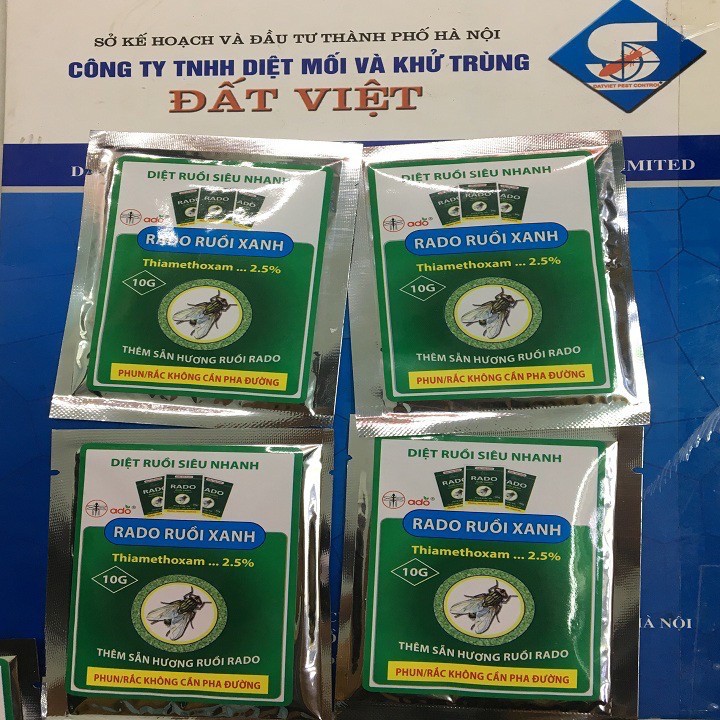 Siêu diệt ruồi RADO 10gr/gói