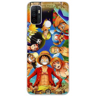 Ốp lưng Oppo A53 (2020), A73, A93 in hình One Piece nền trời