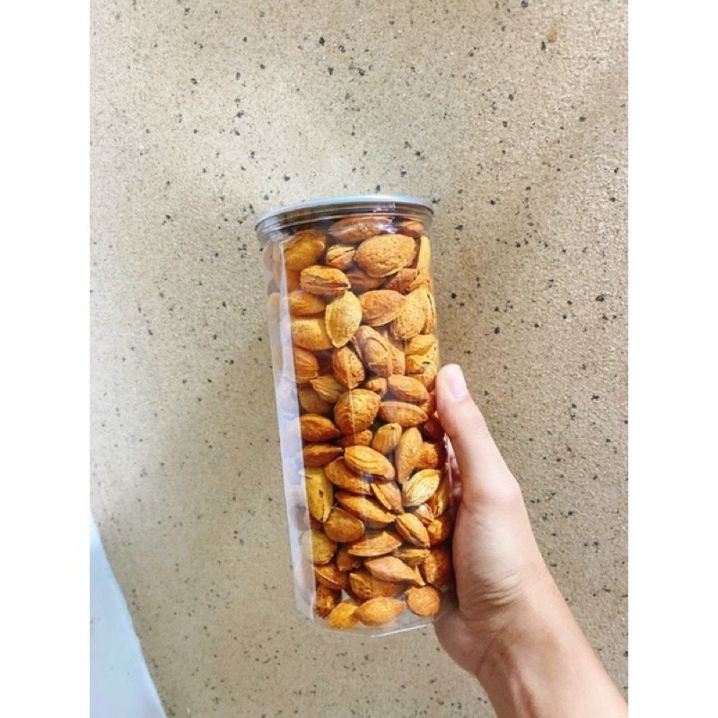 HẠNH NHÂN MỸ NGUYÊN VỎ RANG BƠ (Hộp 450g)