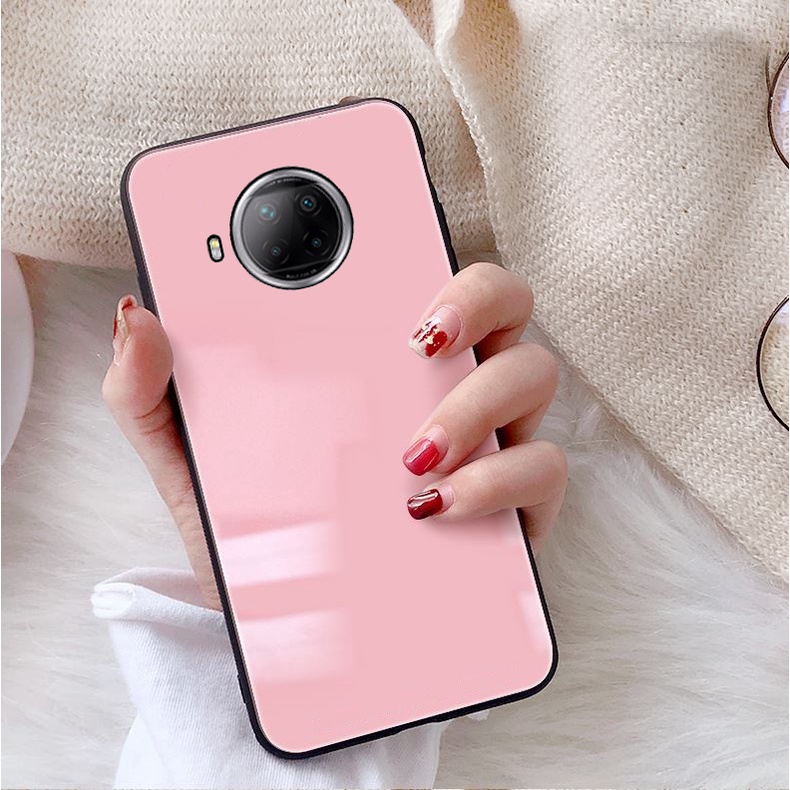 Ốp Lưng Xiaomi Redmi Note 9 Pro 5G, Mi 10T Lite 5G Mặt kính gương sáng bóng cao cấp