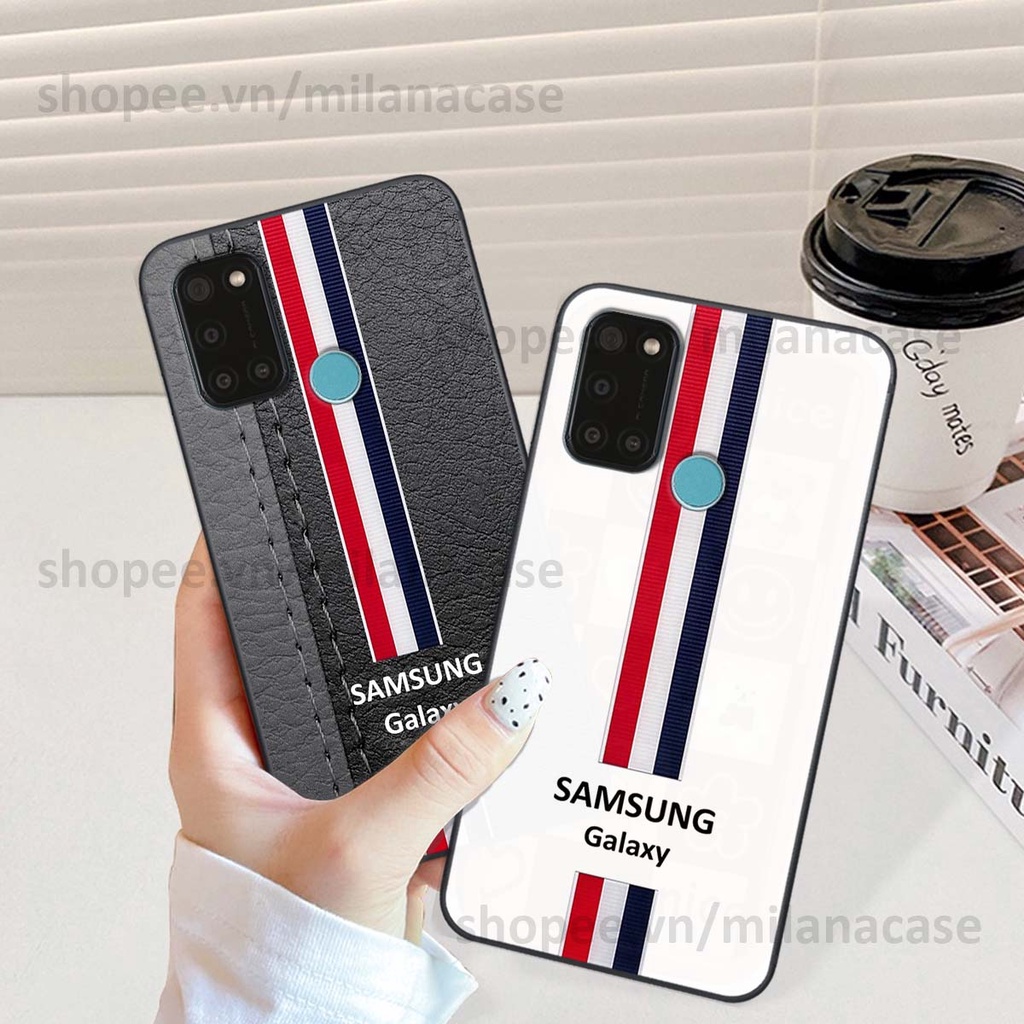 Ốp Realme C17 / 7i in giả da phong cách thể thao, cá tính, thời trang