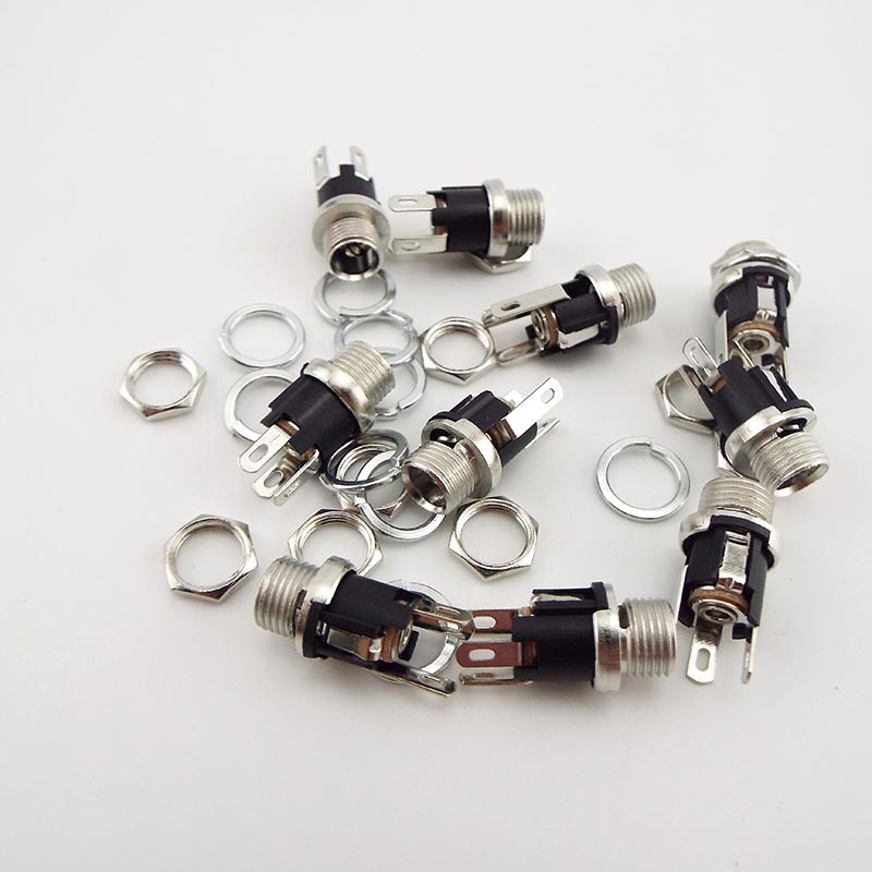 Set 2 Đầu Nối Ổ Cắm Nguồn DC 5.5 * 2.1mm