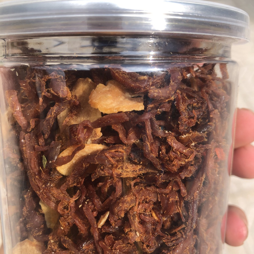 (FREESHIP) Khô Heo Cháy Tỏi Xé sợi Loại 1 Thơm Ngon Hũ 130G Ăn Vặt IMINT FOOD | BigBuy360 - bigbuy360.vn