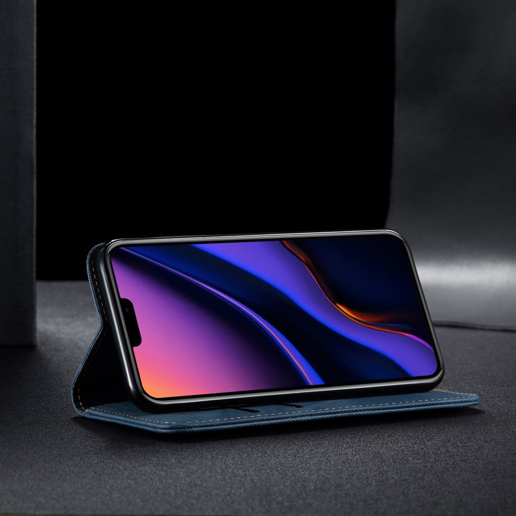 Bao da điện thoại dạng ví thiết kế kiểu doanh nghiệp cho Apple iPhone 11 Pro Max iP11 Pro 12 Pro Max iP12 Mini 12/12 Pro | BigBuy360 - bigbuy360.vn
