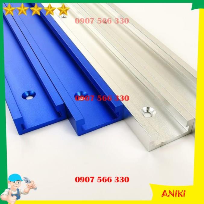 Thanh ray trượt bàn cưa bằng Nhôm  đồ làm mộc chế máy phay máy cưa bàn DCG