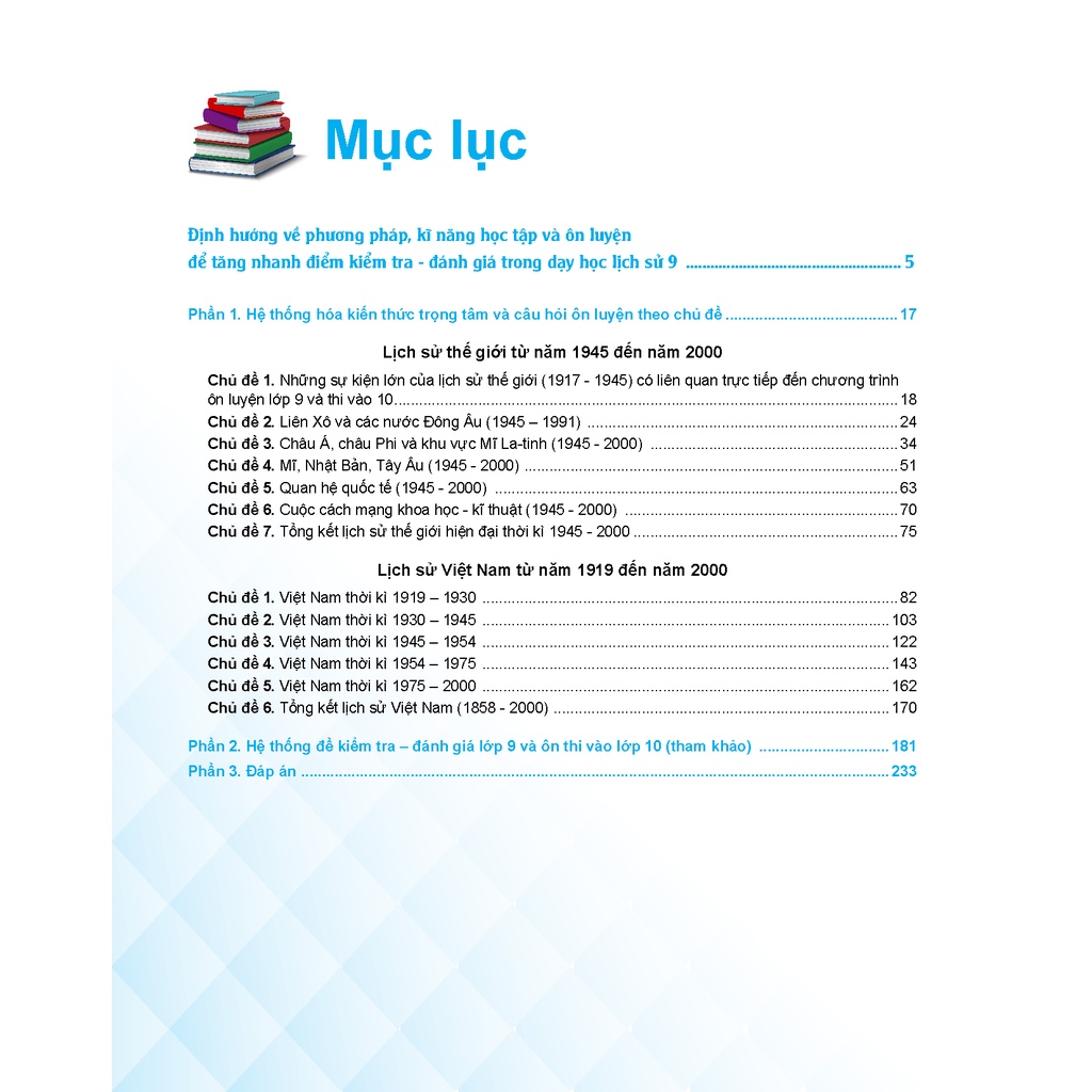 Sách - Bí quyết tăng nhanh điểm kiểm tra Lịch sử 9 - Tham khảo lớp 9 - Chính hãng CCbook