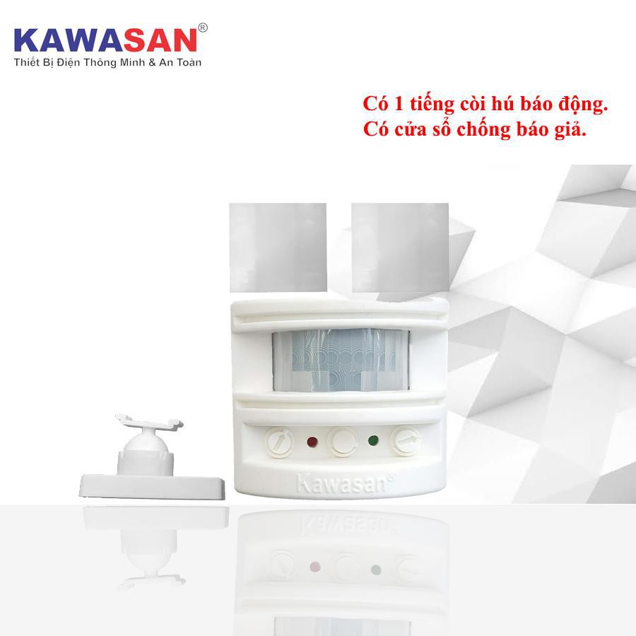 Chuông báo động KAWASAN I225B (báo động báo khách độc lập thông minh)