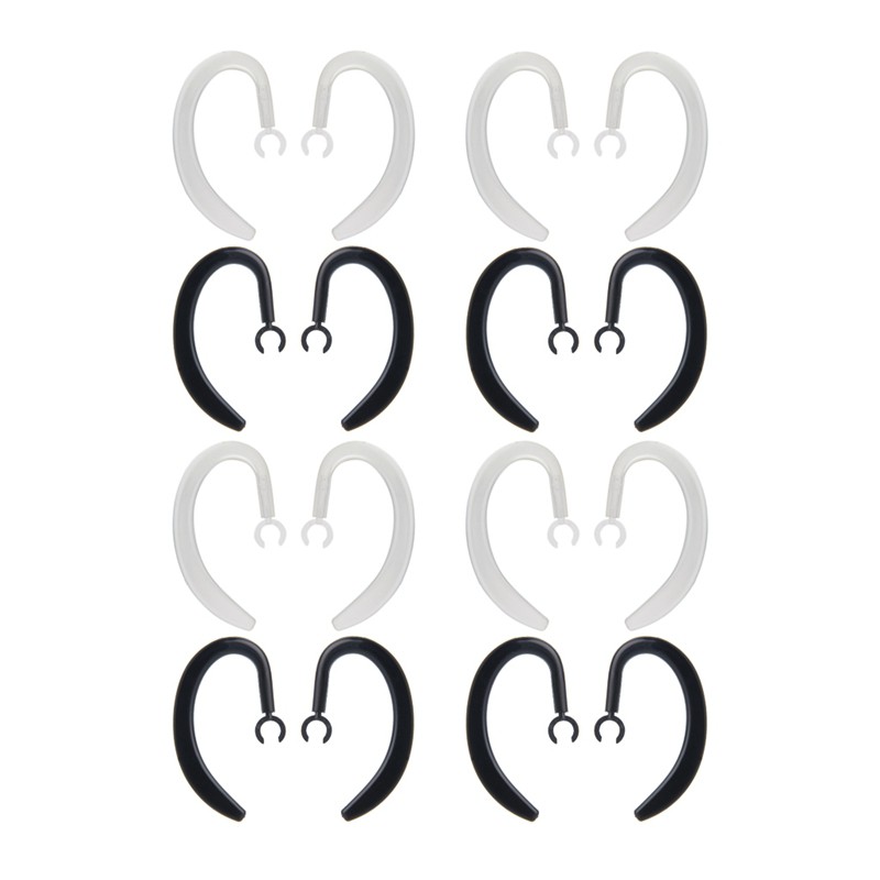 Cặp móc treo tai nghe bluetooth bằng cao su có thể thu vào