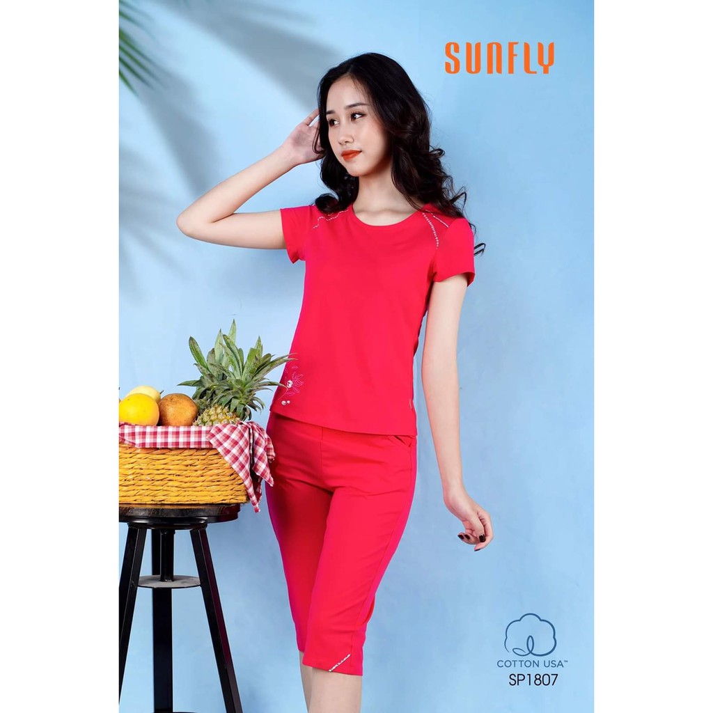 SP1807- Bộ đồ mặc nhà Sunfly, xuân hè