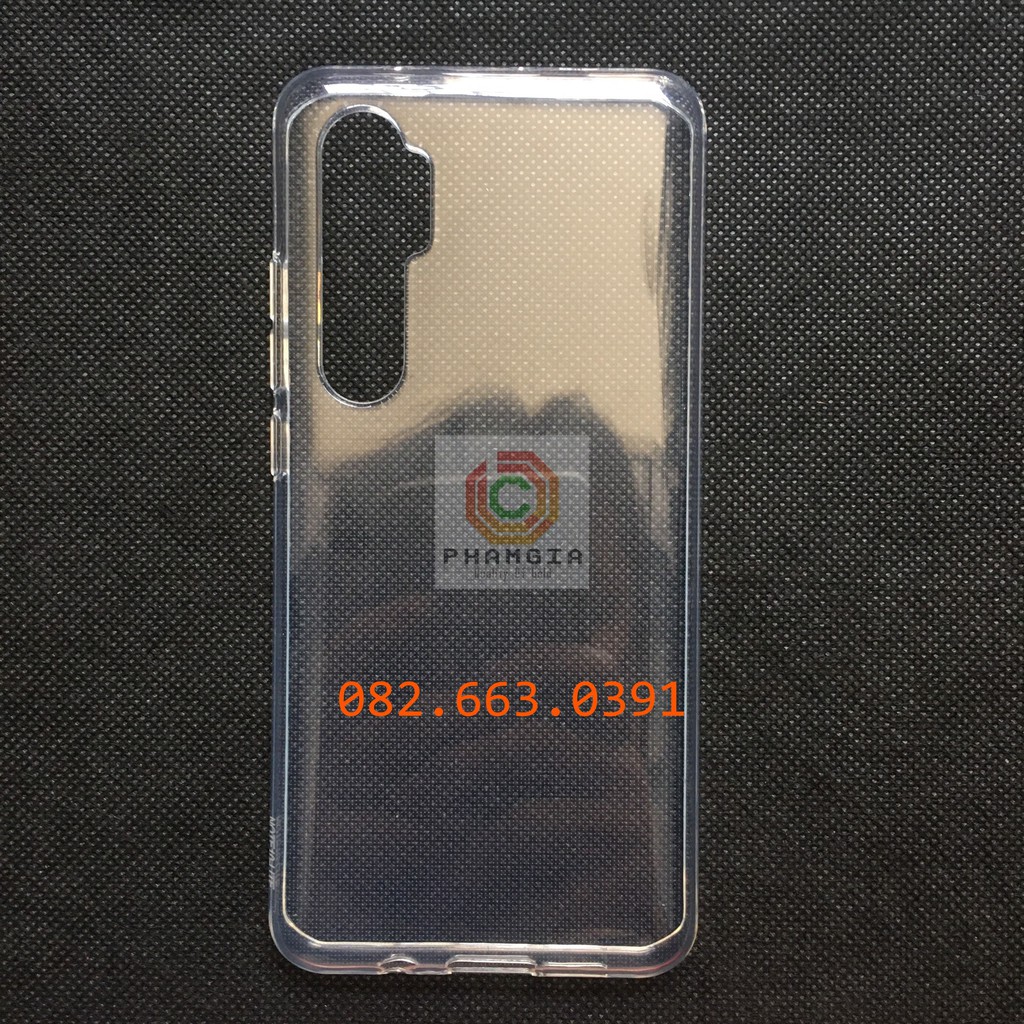 Ốp lưng dẻo trong Xiaomi Mi Note 10 Lite, Mi 10 Lite chống sốc, bảo vệ cam bền đẹp